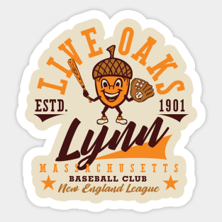 Lynn Live Oaks Sticker